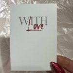 Открытка "with Love"